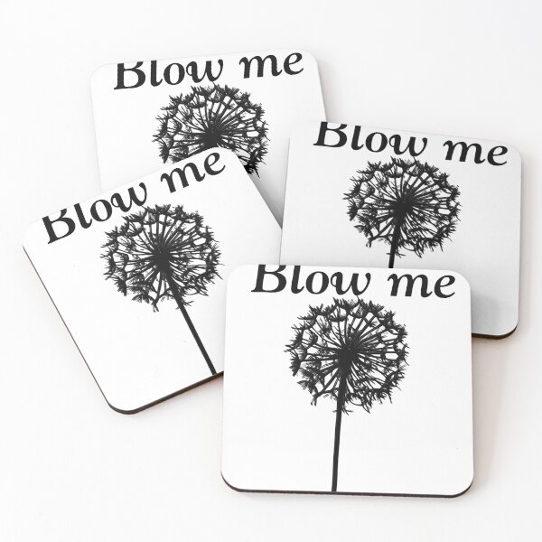 Item preview, Blow me -Funny Botanical Humor Art designed and sold by TheNyneShop.