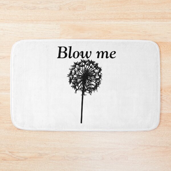 Item preview, Blow me -Funny Botanical Humor Art designed and sold by TheNyneShop.