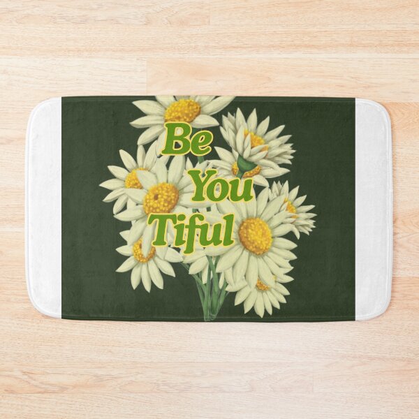 Item preview, Be You Tiful – Floral Self Love Daisy Illustration designed and sold by teevraa.