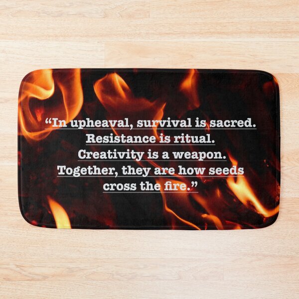 Item preview, In Upheaval, Survival Is Sacred — Resistance Is Ritual designed and sold by aadventures.