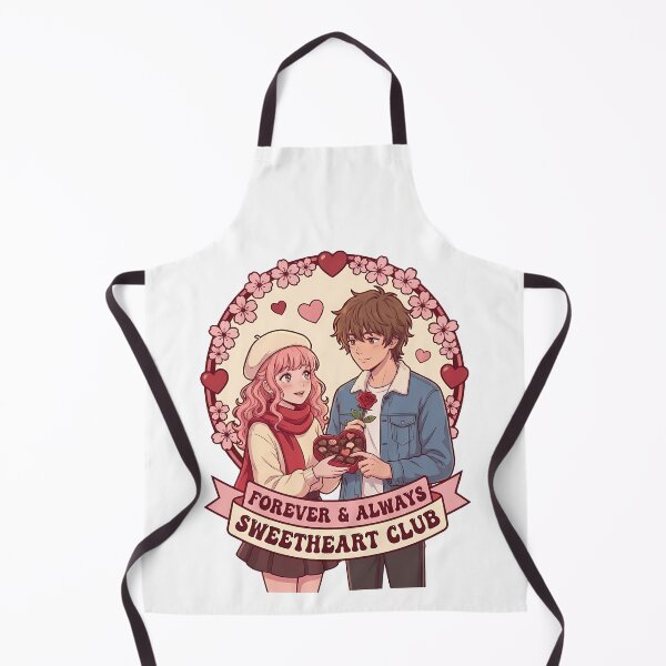 Item preview, Sweetheart Club Anime Couple - Valentine's Day Aesthetic Art designed and sold by MugenAnime.
