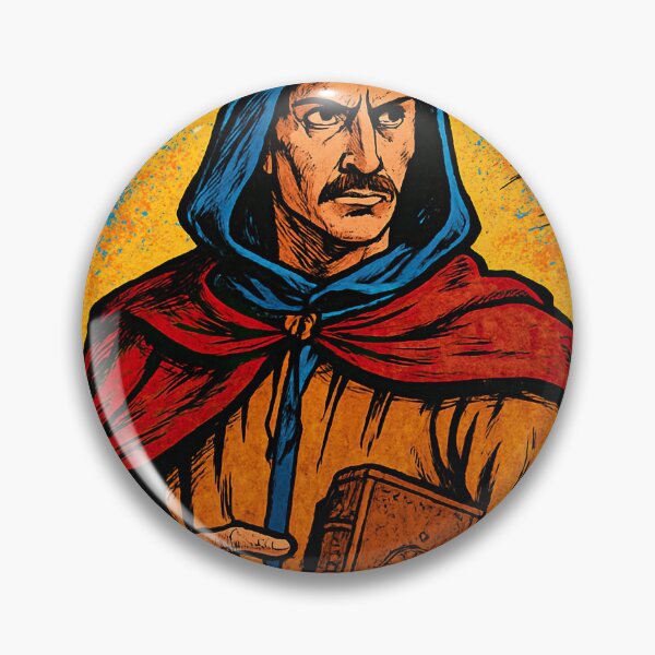 Item preview, Giordano Bruno, Medieval | Comics stylCartoone -  designed and sold by ComicsFactory.