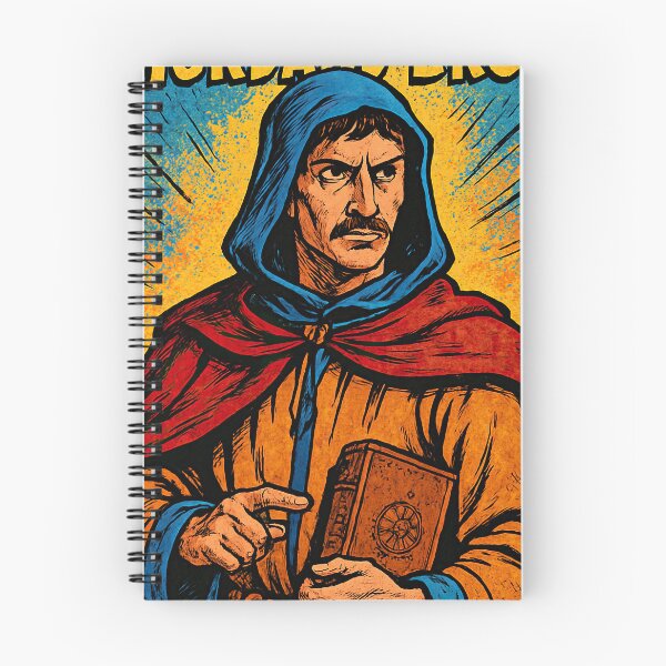 Item preview, Giordano Bruno, Medieval | Comics stylCartoone -  designed and sold by ComicsFactory.