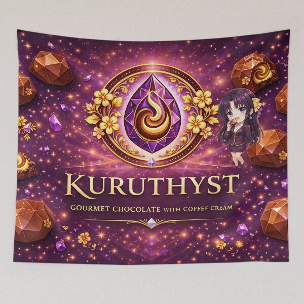 Item preview, Kuruthyst — Gourmet Chocolate & Coffee Cream designed and sold by Kitsune Merchant.