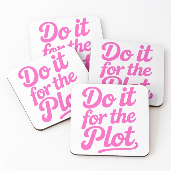 Item preview, Do It For The Plot! Pink Girly designed and sold by PMCreative.
