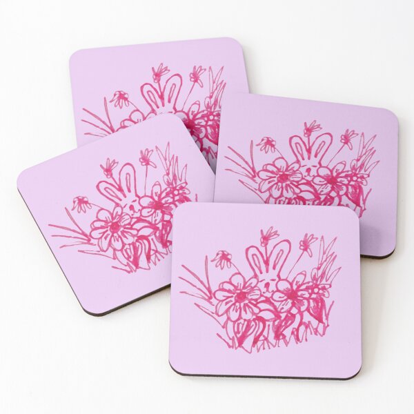 Item preview, Hiding Bunny Sketch in Flower Garden designed and sold by Uplifting Vib'n Design and Decor .