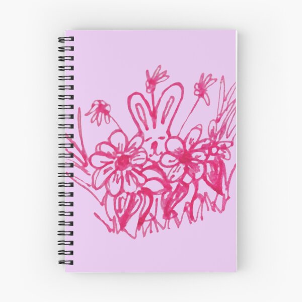 Item preview, Hiding Bunny Sketch in Flower Garden designed and sold by Uplifting Vib'n Design and Decor .
