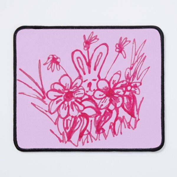 Item preview, Hiding Bunny Sketch in Flower Garden designed and sold by Uplifting Vib'n Design and Decor .