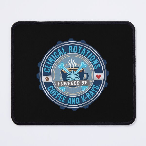 Item preview, Clinical Rotations Powered by Coffee and X-Rays | Radiology Tech Student designed and sold by MyProfessionaltees.