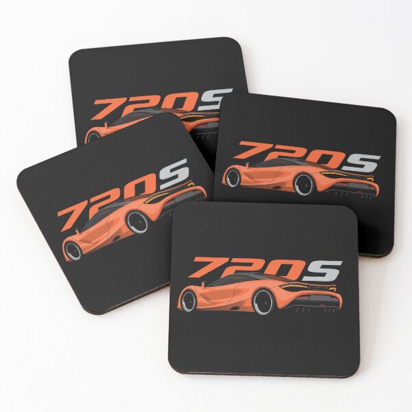 Item preview,  Mclaren 720S Orange Illustration designed and sold by simous.