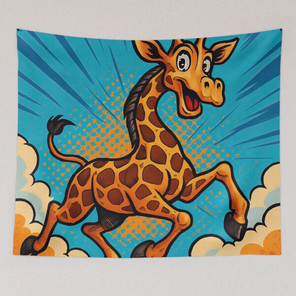 Item preview, Giraffe  | Comics stylCartoone -  designed and sold by ComicsFactory.