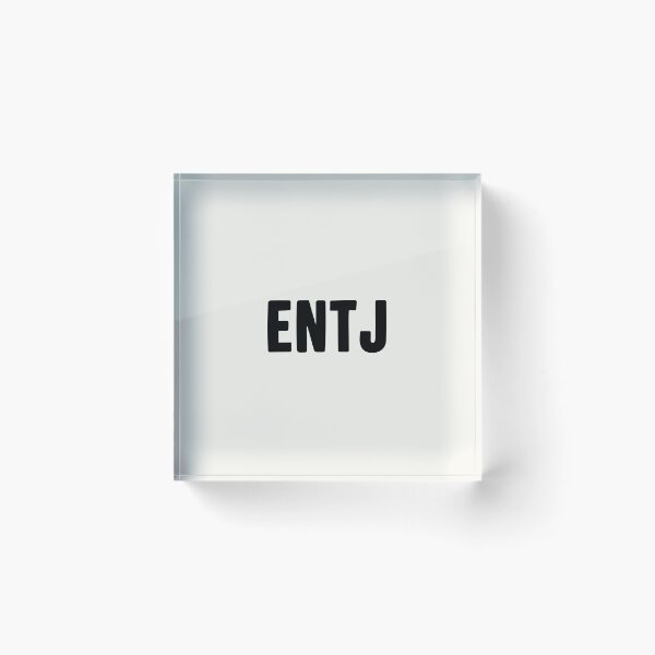 Item preview, ENTJ Strong Typography Design designed and sold by trepiu.