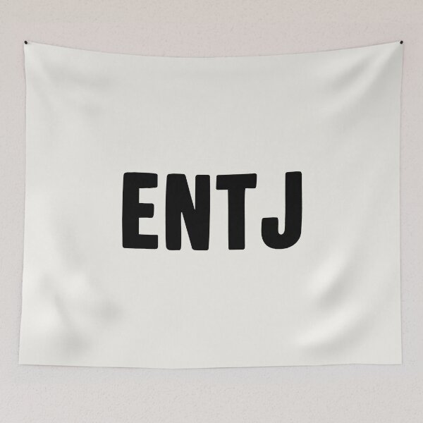 Item preview, ENTJ Strong Typography Design designed and sold by trepiu.