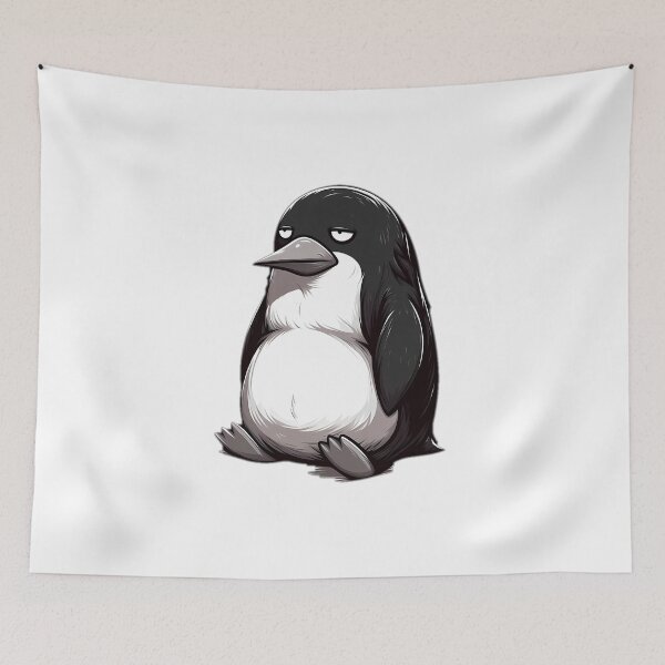 Item preview, nihilist penguin designed and sold by NCNGDESIGN.
