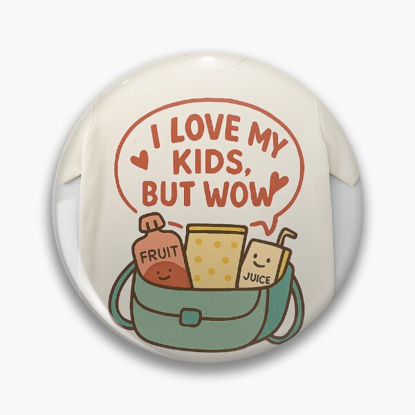 Item preview, I love my kids but wow  designed and sold by Momcreativedesigns.