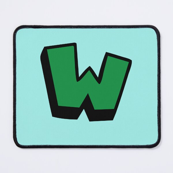Item preview, Letter W in Video Game Style – Fun and Colorful Text designed and sold by charlypicazo.