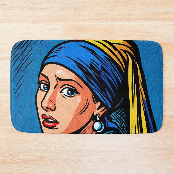 Item preview, Girl with a Pearl Earring   | Comics stylCartoone -  designed and sold by ComicsFactory.