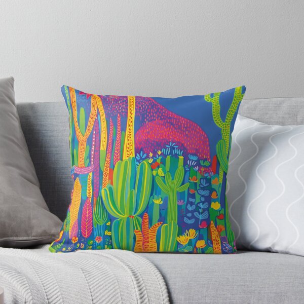 Item preview, Desierto de Neón – Cactus y Suculentas Vibrantes designed and sold by FortuneAndFrame.