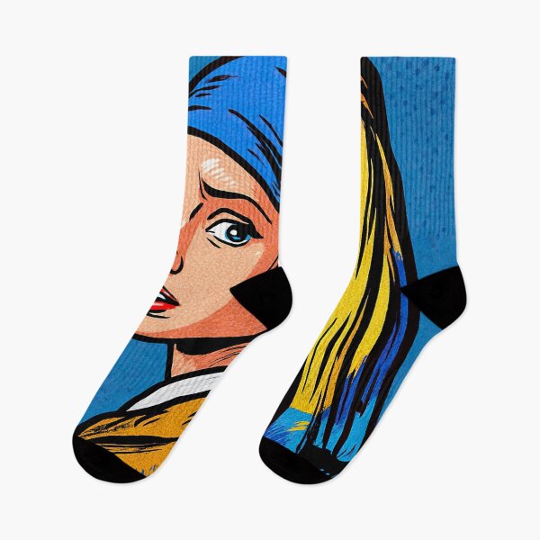 Item preview, Girl with a Pearl Earring   | Comics stylCartoone -  designed and sold by ComicsFactory.