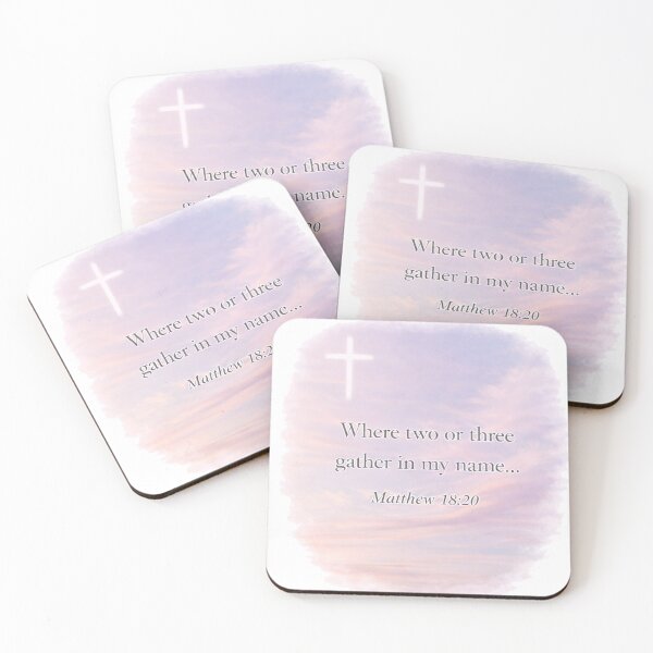 Item preview, Matthew 18:20 designed and sold by DawnsStarDesign.