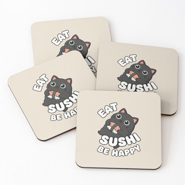 Item preview, Cpy of Eat Sushi Be Happy designed and sold by dudelinart.
