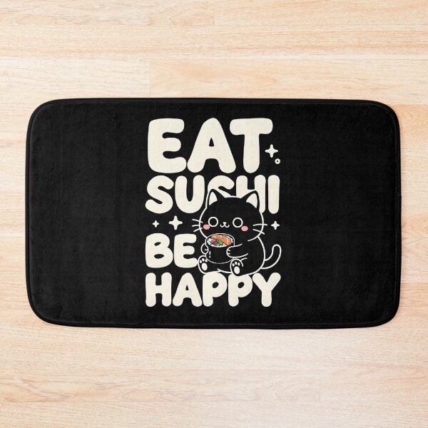 Item preview, Eat Sushi Be Happy designed and sold by dudelinart.