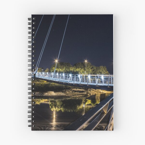 Item preview, Millennium Bridge, Lancaster at night designed and sold by Paul Madden.