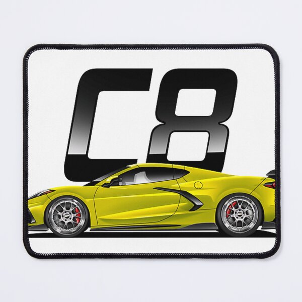 Item preview, Corvette C8 Yellow designed and sold by EK-Digistore.