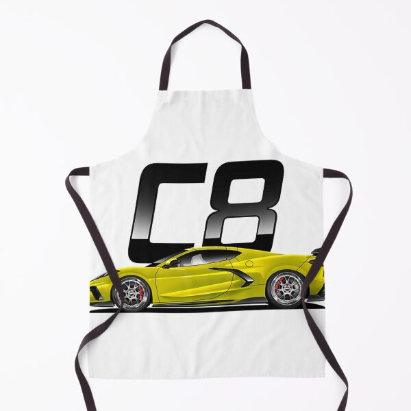 Item preview, Corvette C8 Yellow designed and sold by EK-Digistore.