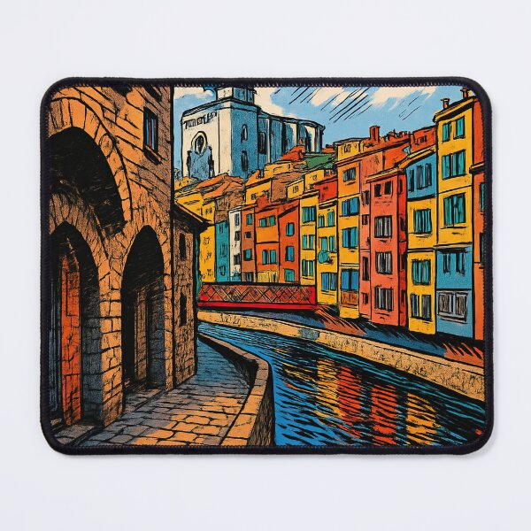 Item preview, Girona, city | Comics stylCartoone - designed and sold by ComicsFactory.