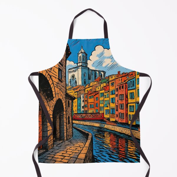 Item preview, Girona, city | Comics stylCartoone - designed and sold by ComicsFactory.