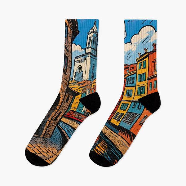 Item preview, Girona, city   | Comics stylCartoone -  designed and sold by ComicsFactory.