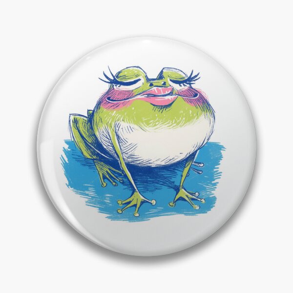 Item preview, Funny Frog With Big Lips designed and sold by urownclown.