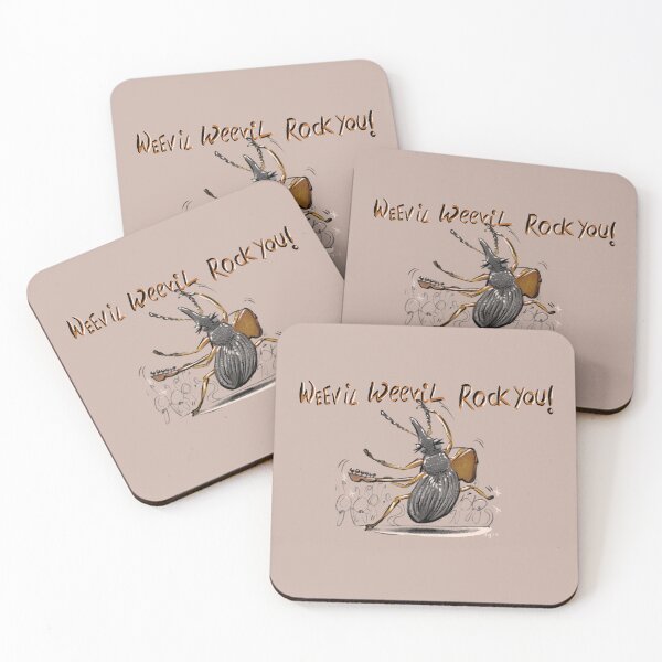 Item preview, Weevil weevil rock you! designed and sold by Chai_ntist.
