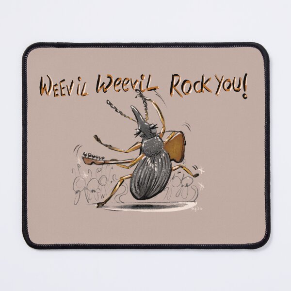 Item preview, Weevil weevil rock you! designed and sold by Chai_ntist.