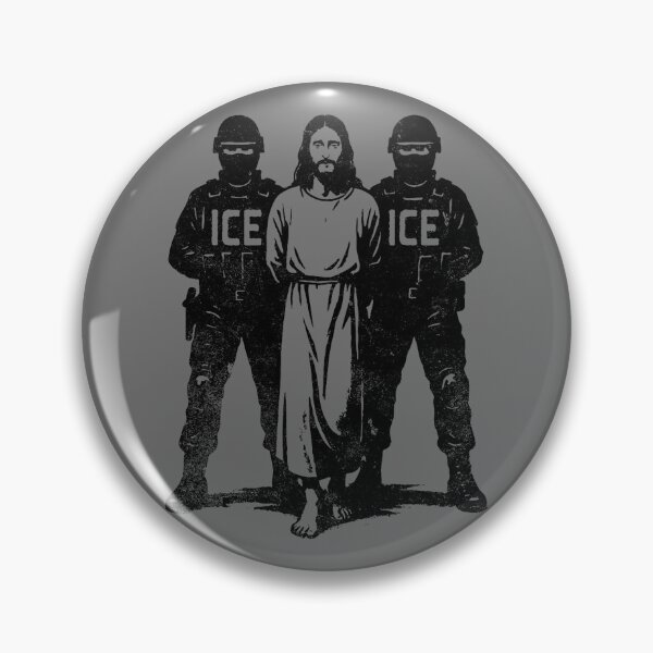 Item preview, ICE Arresting Jesus christian religious designed and sold by KristineLi.