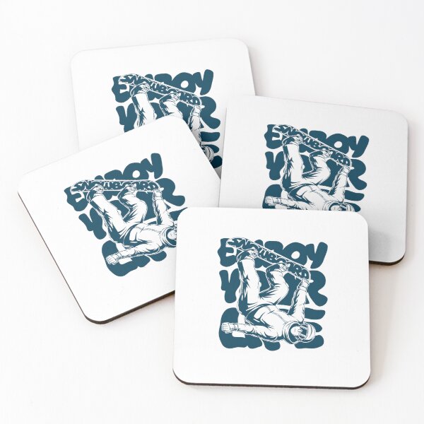 Item preview, Enjoy Your Life Snowboard Design designed and sold by dirtypawstravel.