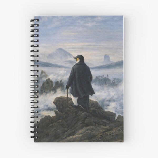 Item preview, Penguin above the Sea of Fog designed and sold by MartialArtisan.