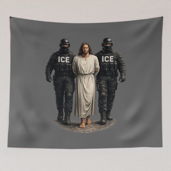 Item preview, Vintage ICE ICE Arresting Jesus for Men, Women designed and sold by KristineLi.