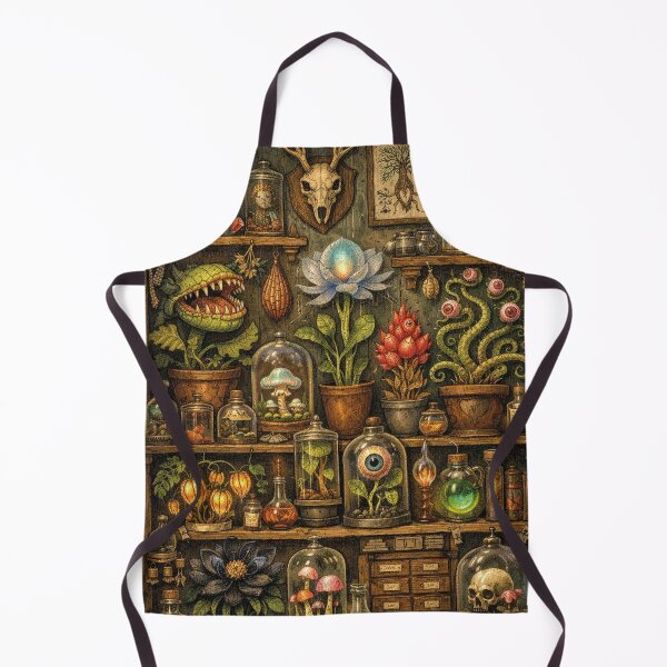 Item preview, Magical Cabinet of Wonders – Curiosities Cabinet of Dark Flora designed and sold by Mauswohn.