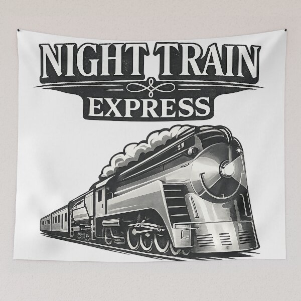 Item preview, Night Train Express wine designed and sold by gahteeriffico.