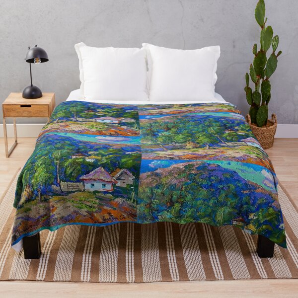 Item preview, Oleksiy Ivanyuk: A Village in a Valley designed and sold by ukrainianvin.