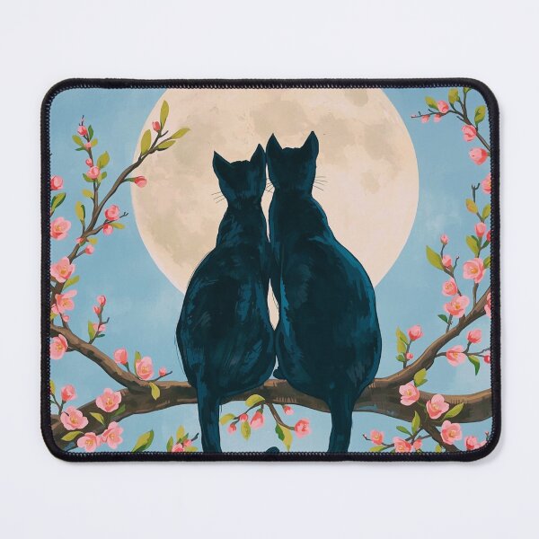 Item preview, Full Moon Cats Pastel designed and sold by ByNicoleSara.
