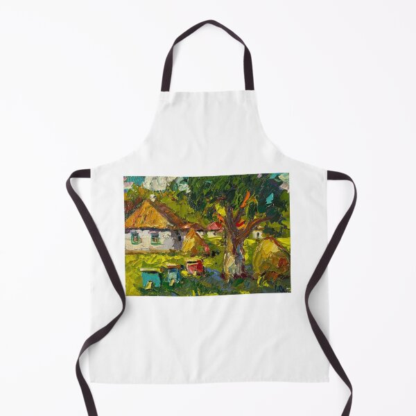 Item preview, Oksana Ivanyuk: A Village Yard with an Apiary designed and sold by ukrainianvin.