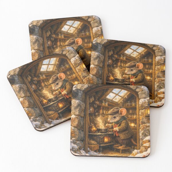 Item preview, Little Mouse Cooking Stew designed and sold by M-Y-A-R-T-.