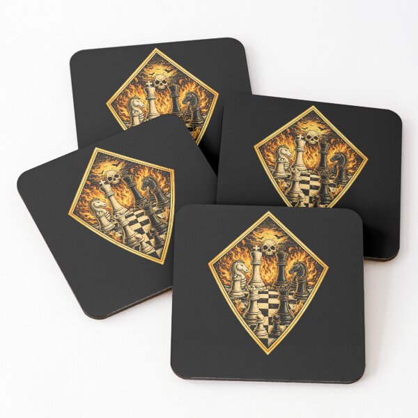 Item preview, Fire Chess Art  designed and sold by Planetporridge.