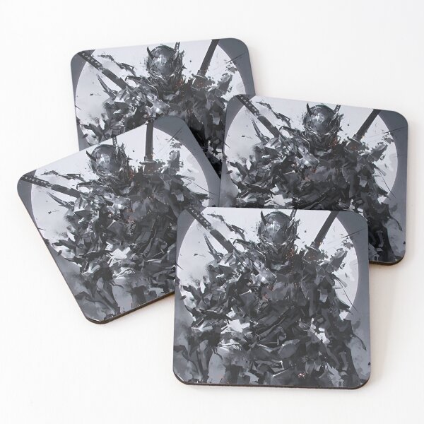 Item preview, Shattered Ronin – Dark Cyber Samurai Art designed and sold by Dyan4.