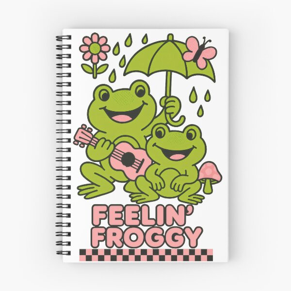 Item preview, Feeling Groovy Frog | Retro Funky Amphibian Vibes | Playful 70s Inspired Cute Character Design designed and sold by PaintedPixels01.