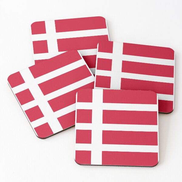 Item preview, Red and white pattern like Denmark flag designed and sold by santoshputhran.