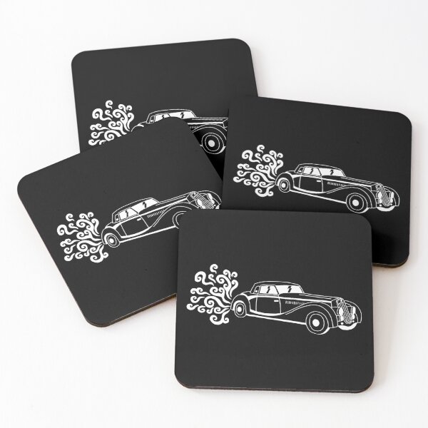 Item preview, Vintage car (white) designed and sold by Lagueny.
